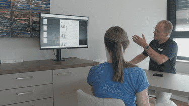 Verlaufskontrolle zur Magnetfeldtherapie