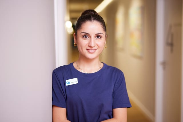 Porträt von Hatice Ümran Hurc, Medizinische Fachangestellte